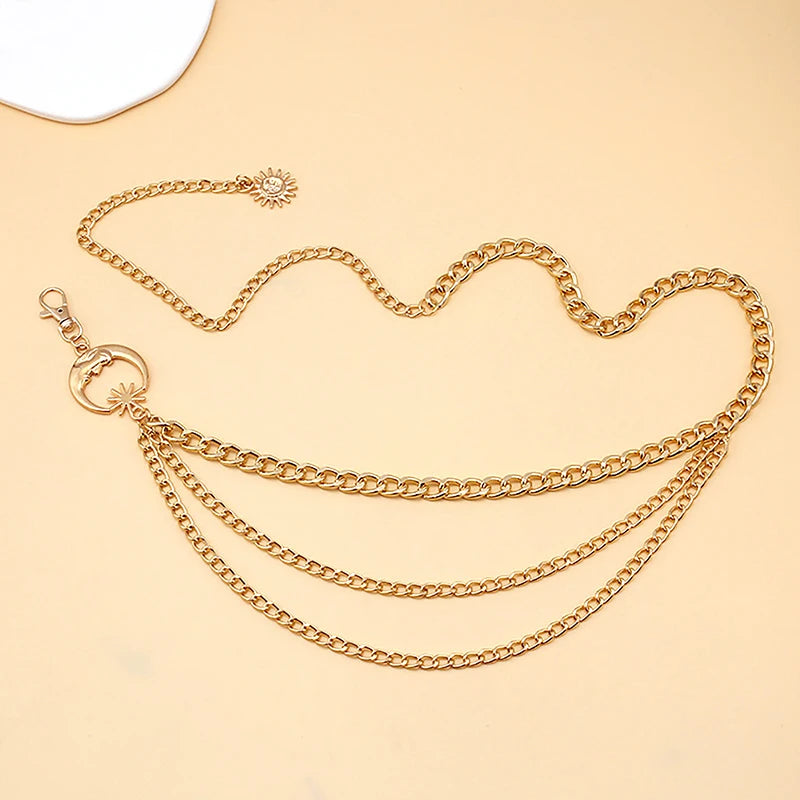 Cinto Corrente cor Dourado ou Prata